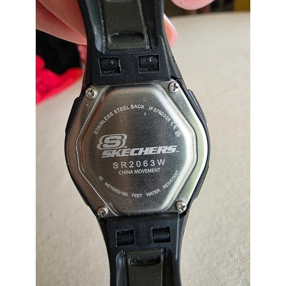 Skechers Tennyson Silicone Digital‎ Watch for Women